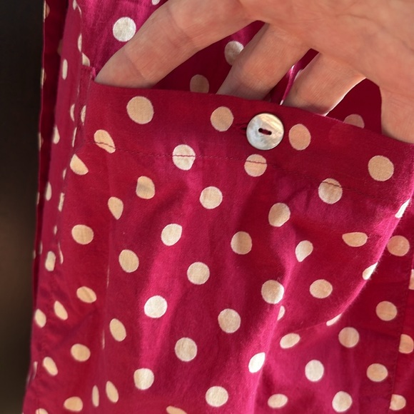 NWT April Cornell Molly Dot Dress Red Cream Size XXL / 1X - Picture 11 of 15